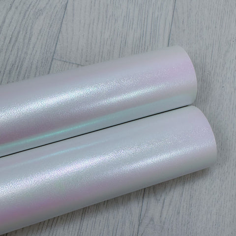 Enchanting White Leatherette