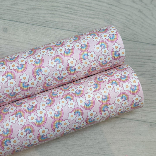 Rainbows Daisys Leatherette