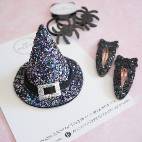 Mini Witchy Woo Hat Die Glitter Glitter On The Wall Exclusive