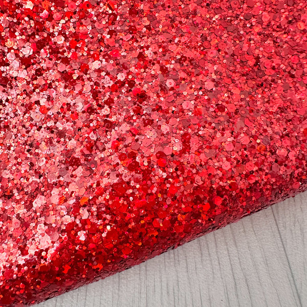 Red Hologram Extra Chunky Glitter