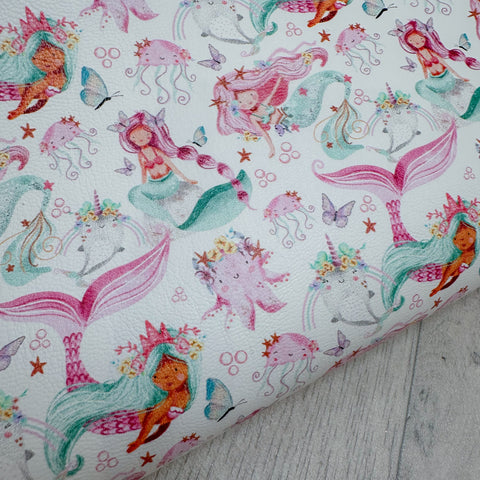Pretty Mermaids Leatherette