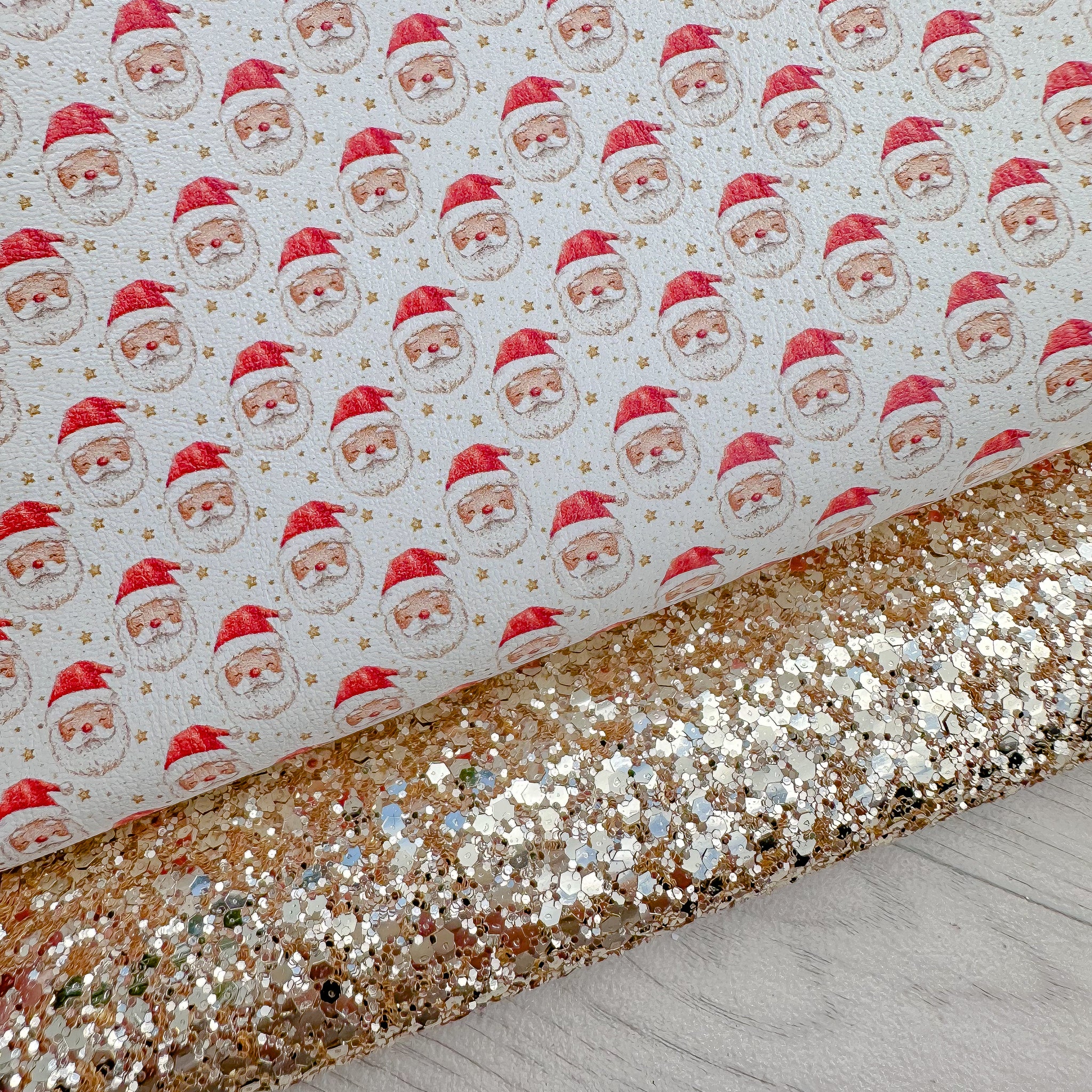 Dreamy Santa Glitter Duo