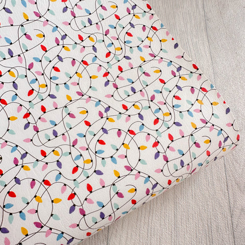 Christmas Lights Leatherette