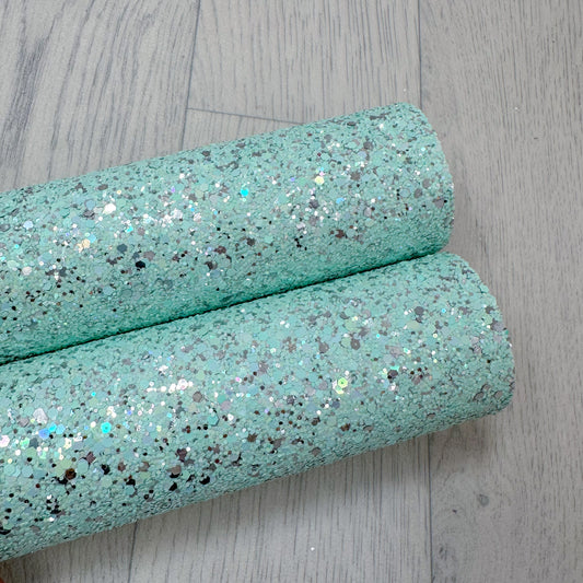 Sea Jewels Mint Chunky Glitter