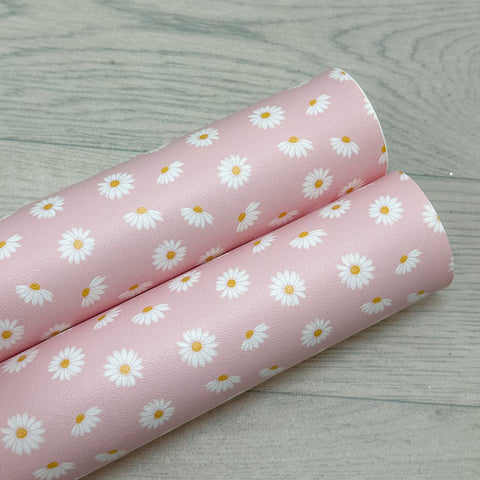 Pretty Daisy Leatherette