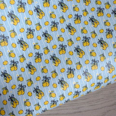 Blue Lemons Leatherette