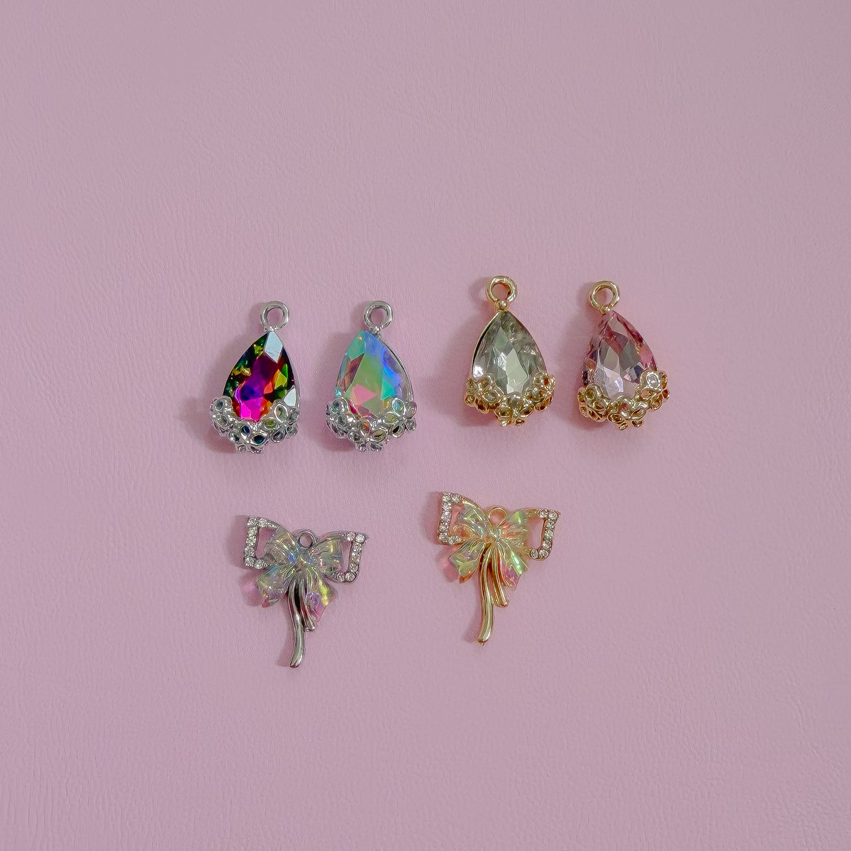 Jewel & Bow Charms
