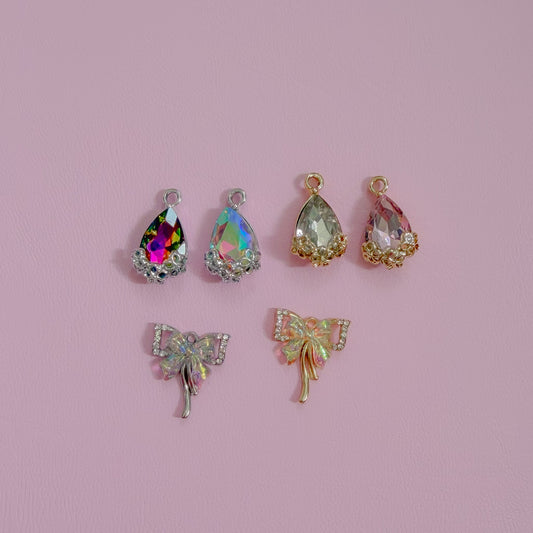Jewel & Bow Charms
