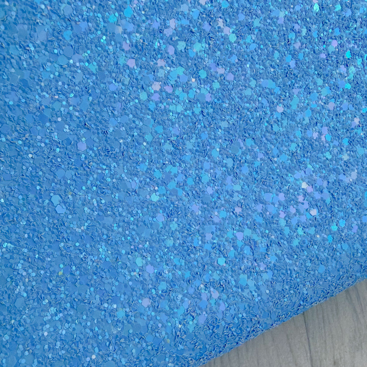 Summer Blue Chunky Glitter Sheet *new shade*