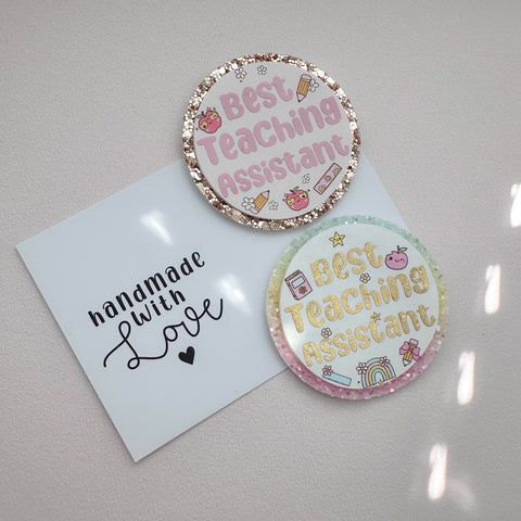 Best Teaching Assistant Badge – Ready Made