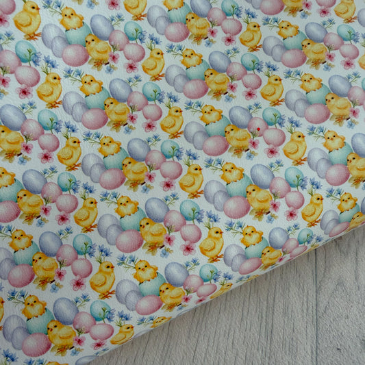Pastel Chicks Leatherette