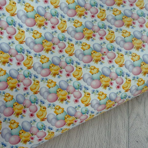 Pastel Chicks Leatherette