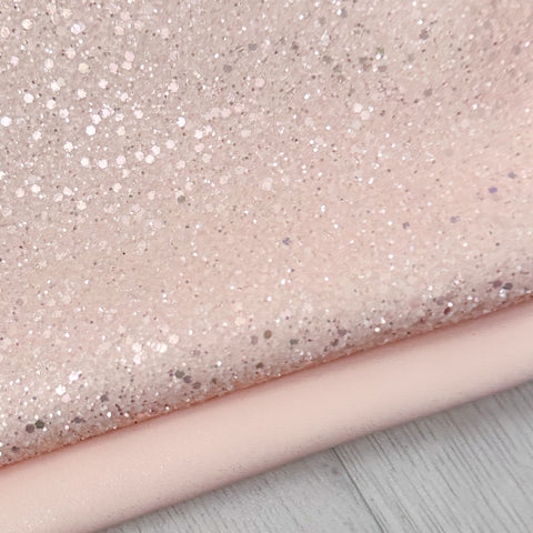 Peach Sugar Glitter & Suede Duo