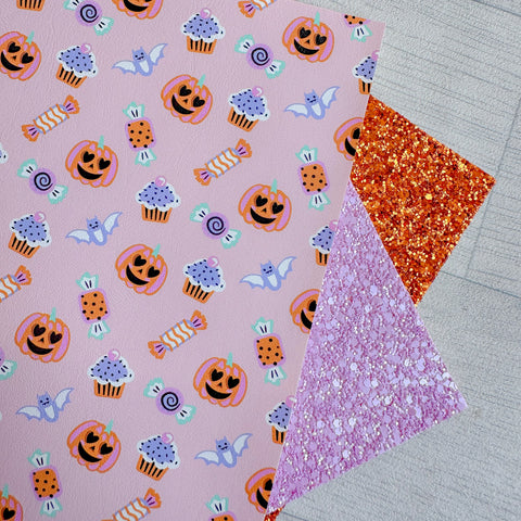 Halloween Sweet Treats Glitter Trio
