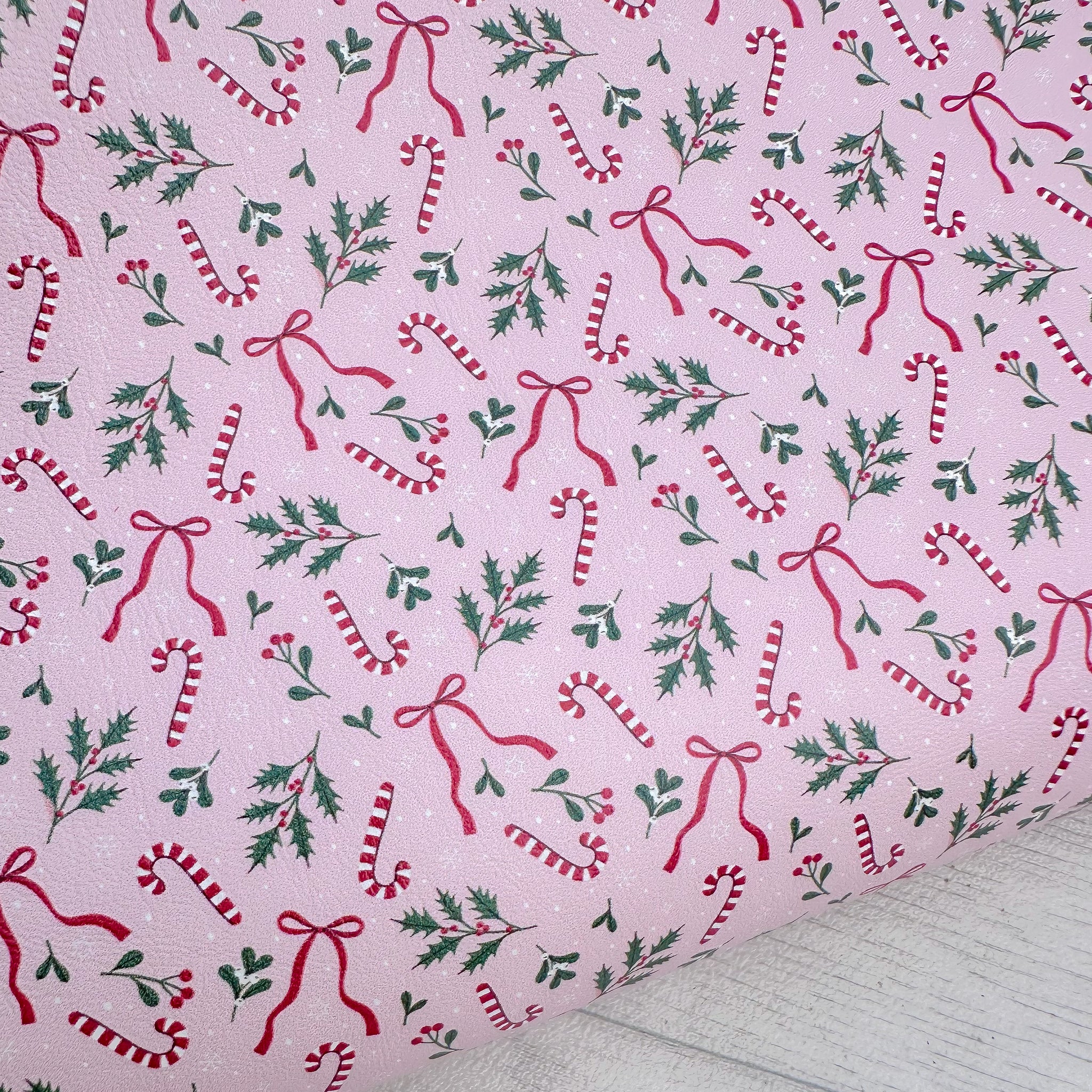 Bow Foliage Leatherette