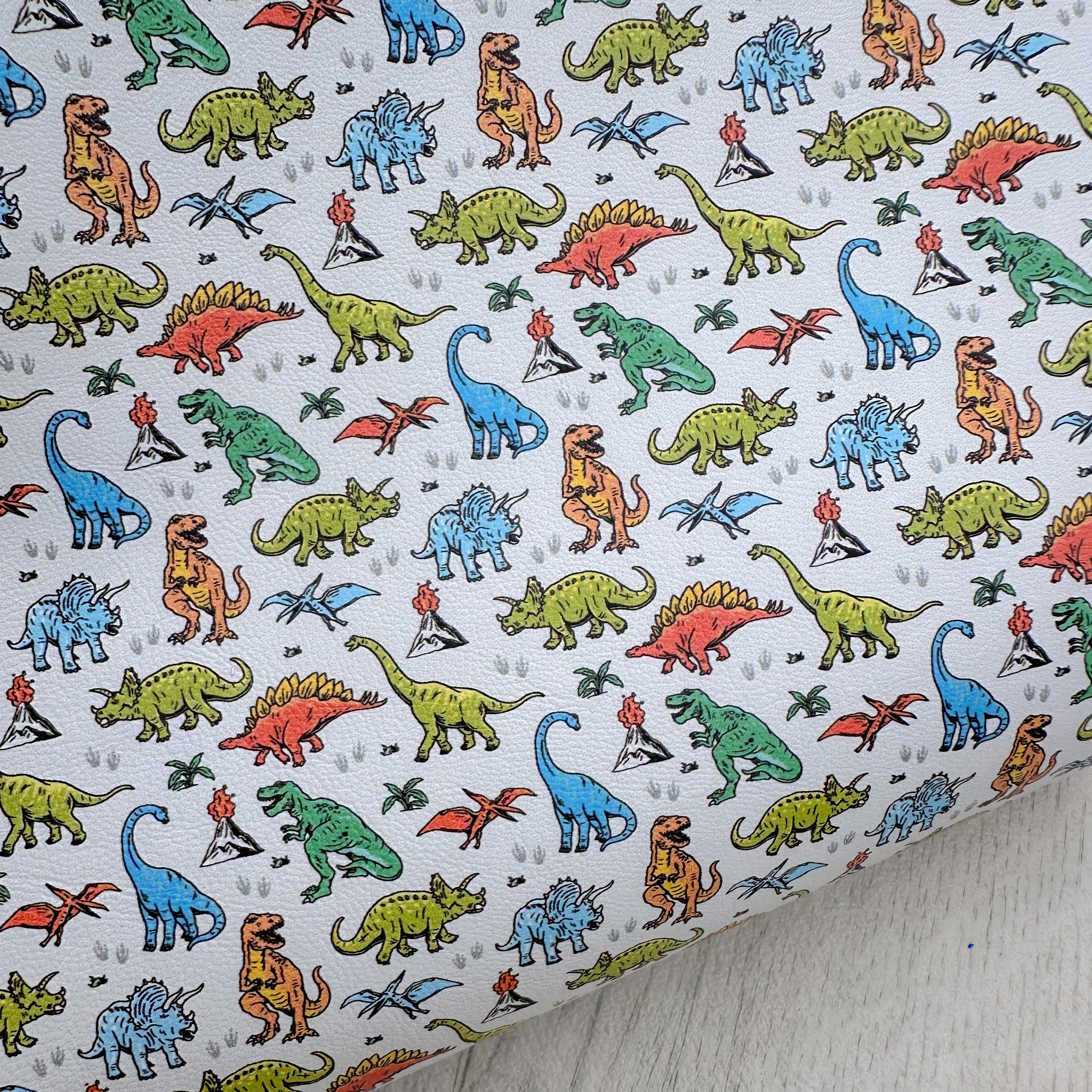 Dinosaur Friends Leatherette