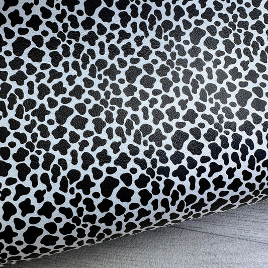 Cow Print Leatherette