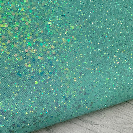 Sea Crystal Mint Chunky Glitter
