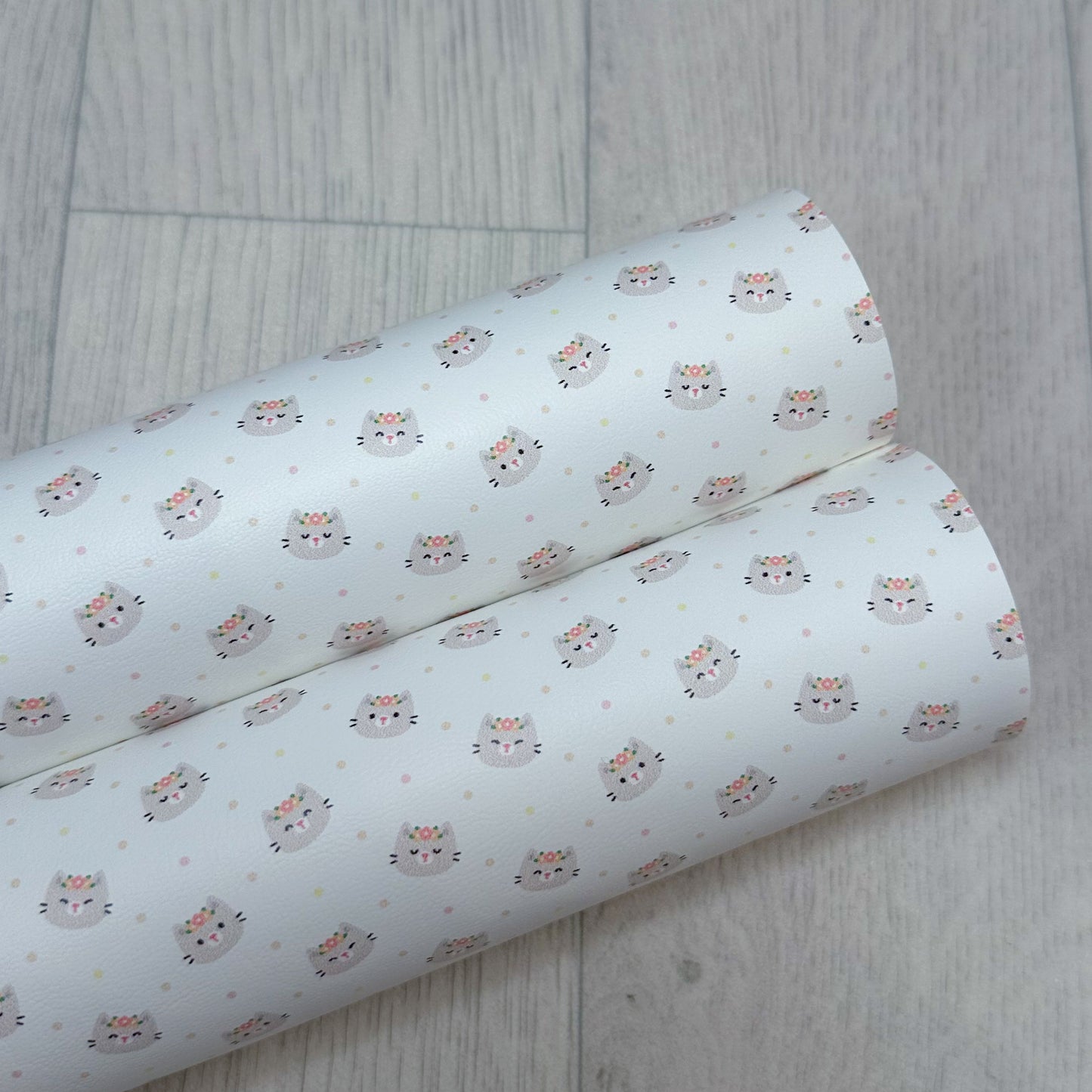 Floral Crown Kittys Leatherette