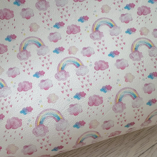 Rainbows Showers Leatherette