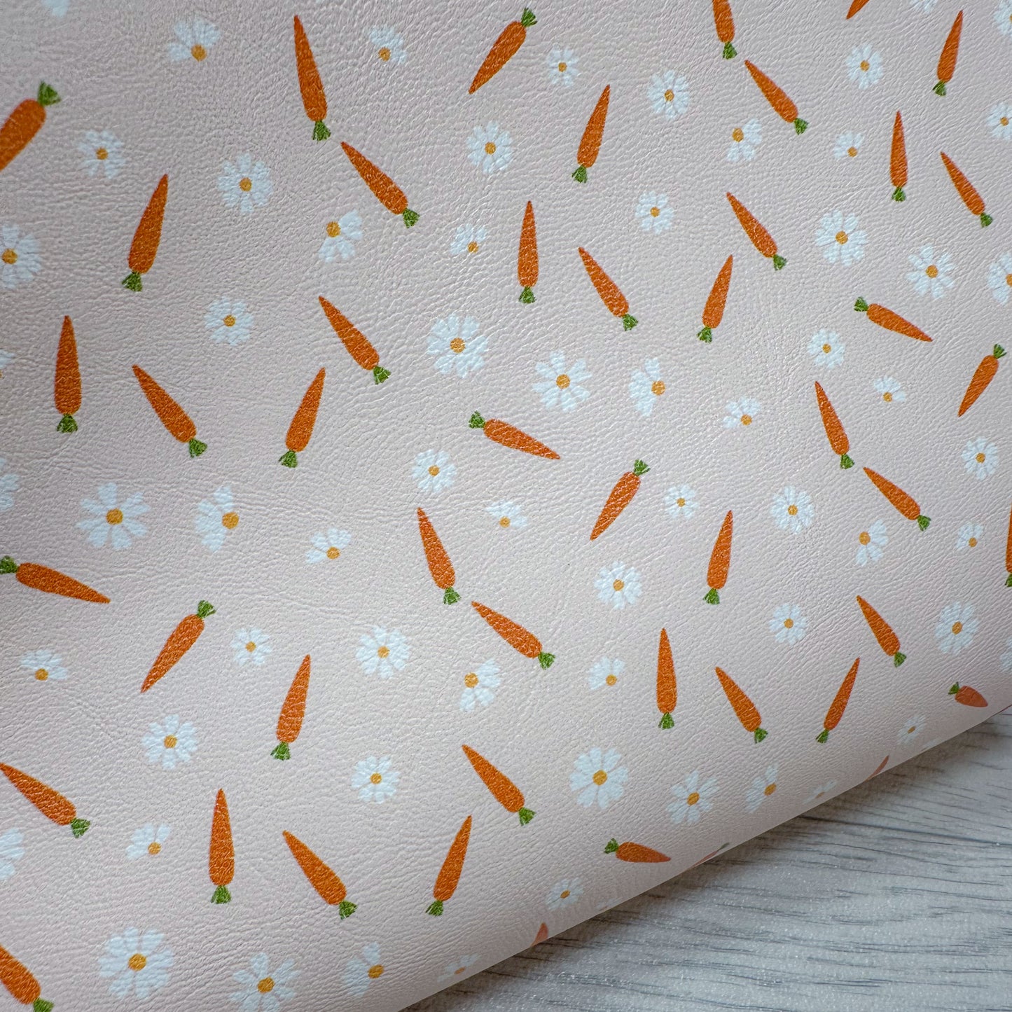 Carrots & Daisies Leatherette