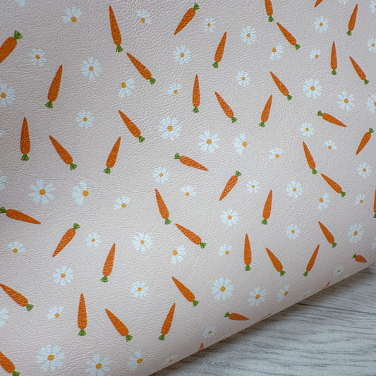 Carrots & Daisies Leatherette
