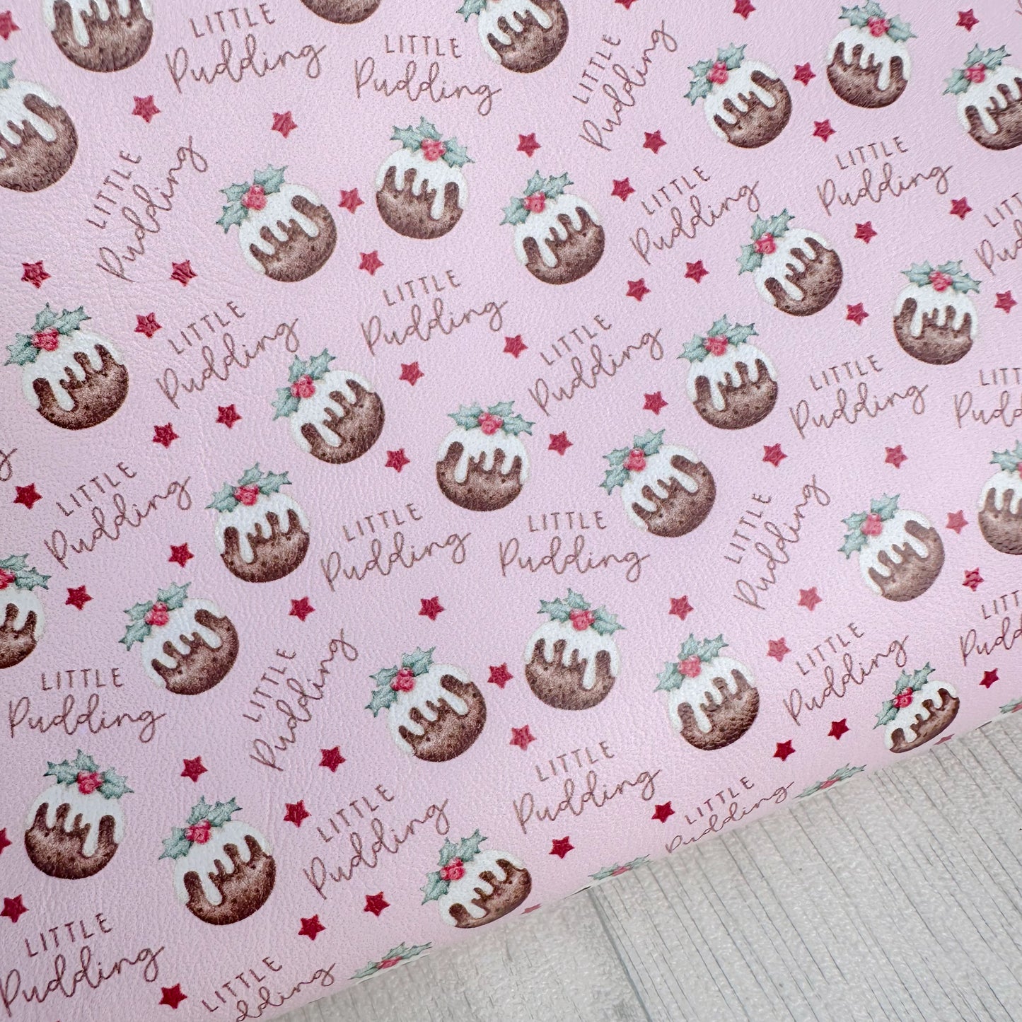 Pink Little Puddings Leatherette