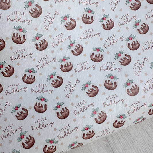 White Little Puddings Leatherette