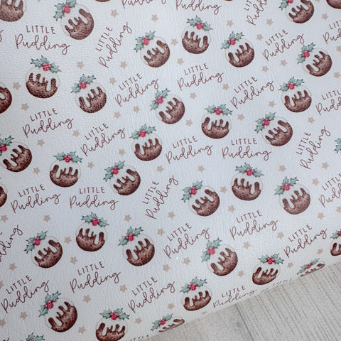 White Little Puddings Leatherette