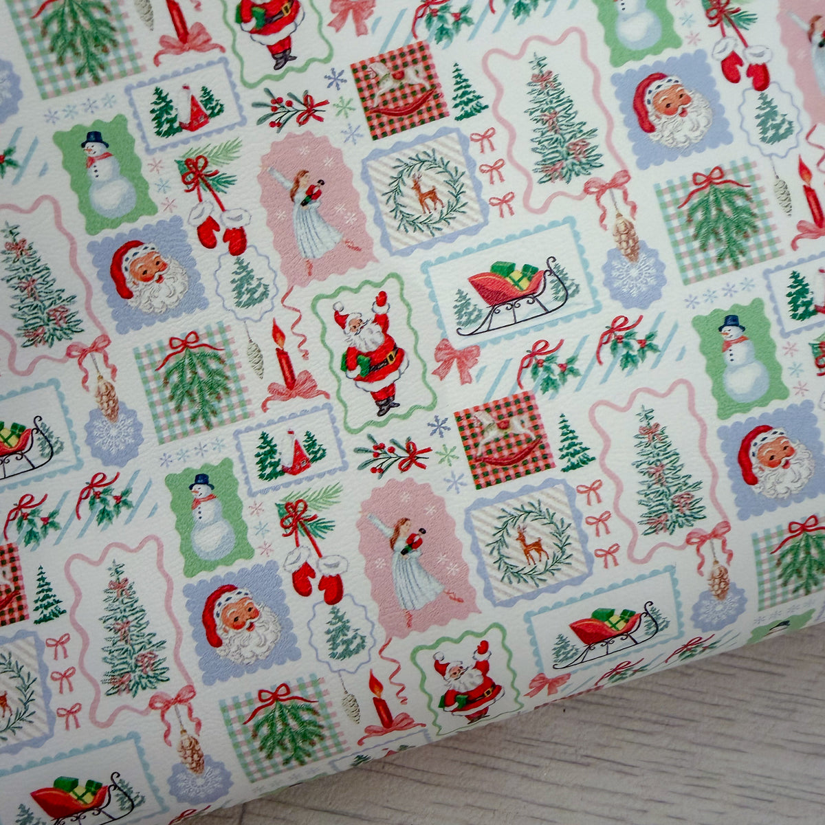 North Pole Frames Faux Leather Sheet