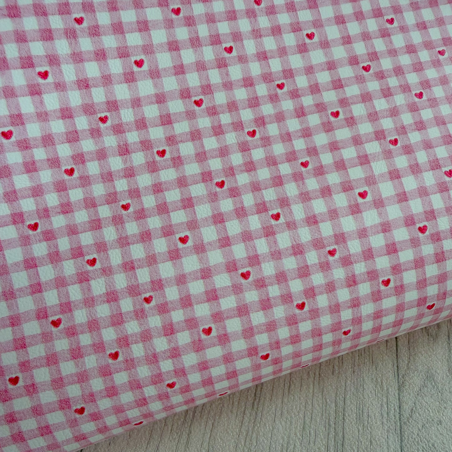 Love Gingham Leatherette