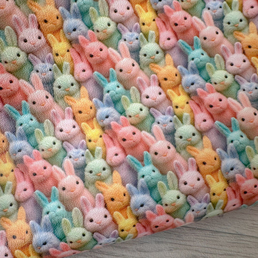 Fluffy Bunnys Leatherette