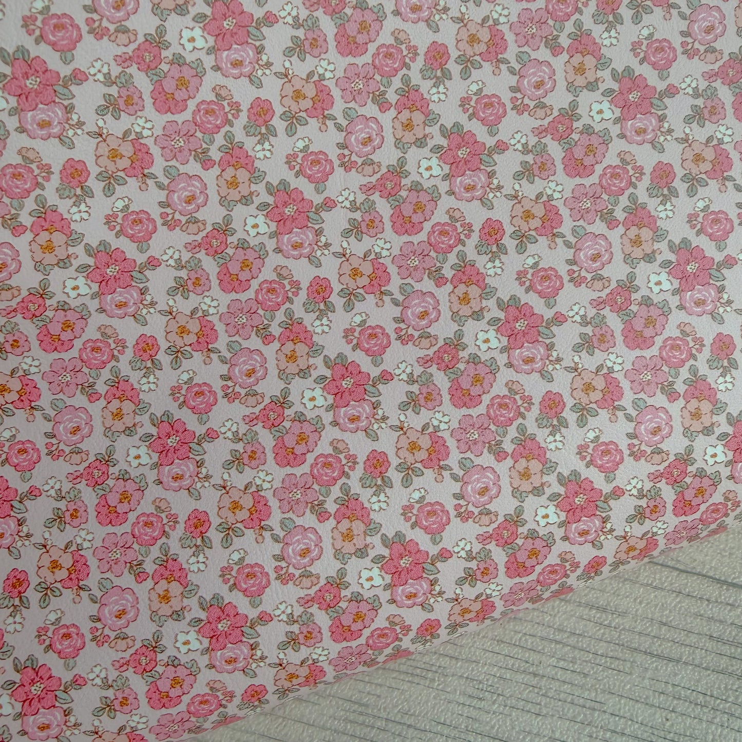 Pink In Bloom Leatherette