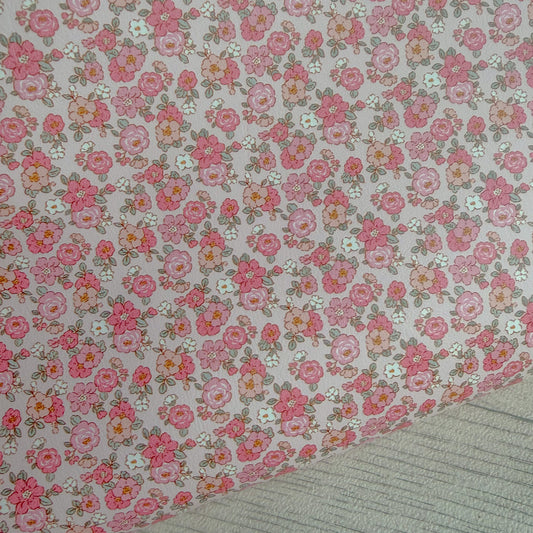 Pink In Bloom Leatherette