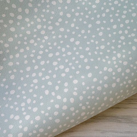 Duck Egg Pebbles Leatherette