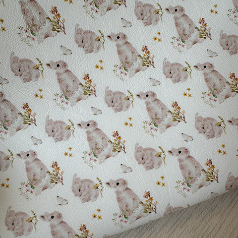 Cute Bunnys Leatherette