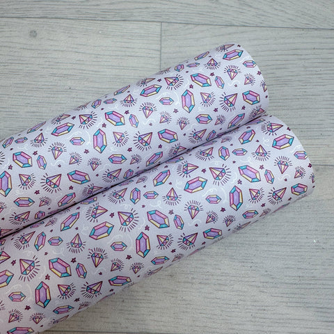 Lilac Jewels Leatherette