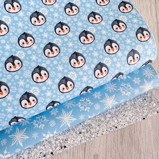Sweet Penguin Blue Trio