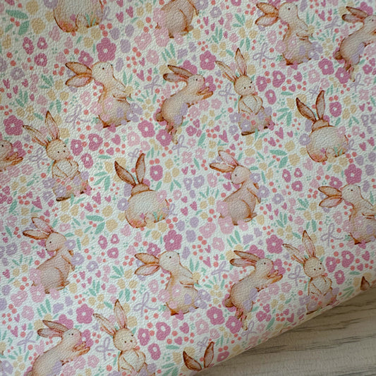 Fun Blooms Bunnys Leatherette