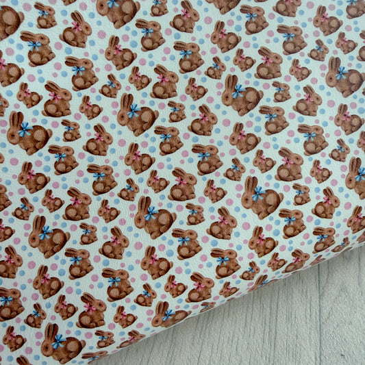 Chocolate Bunnies Leatherette