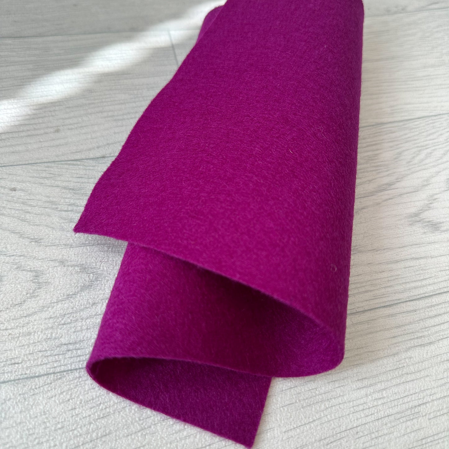 Plum Purple 100% Merino Wool Felt