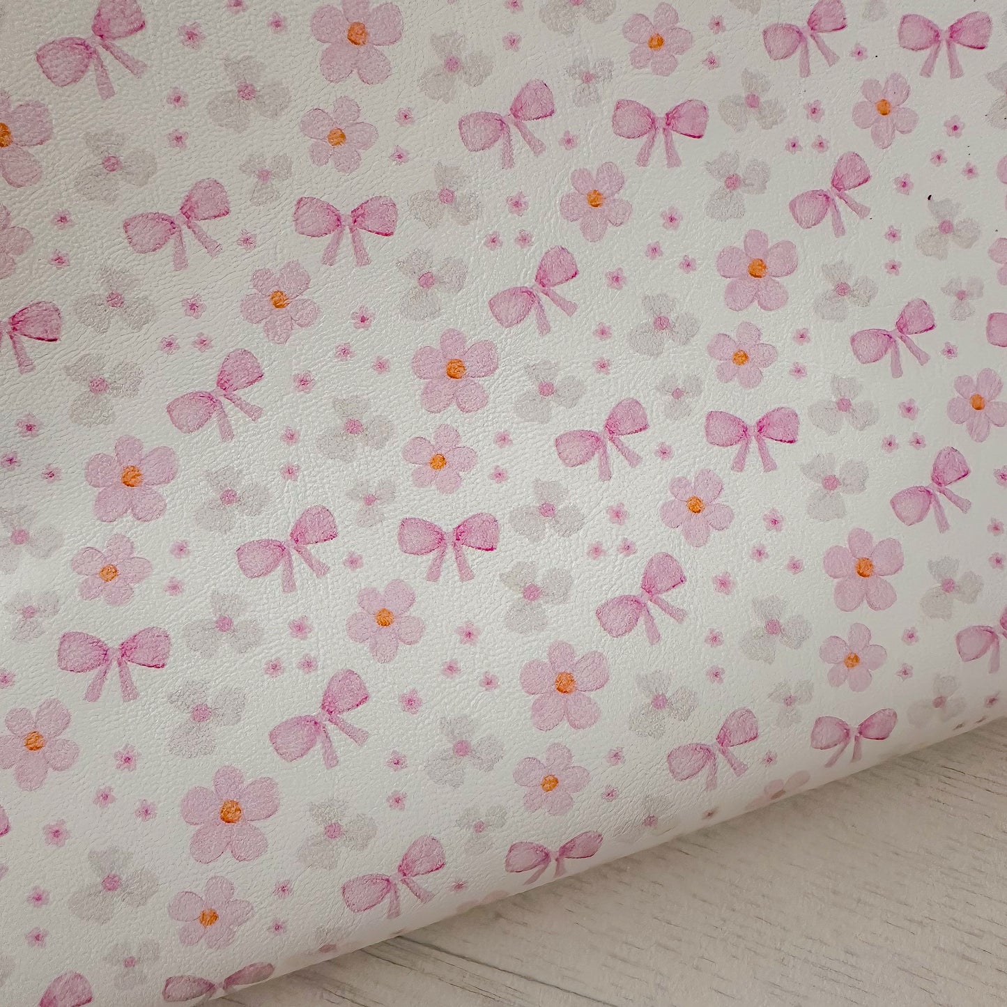 Blooms & Bows Leatherette