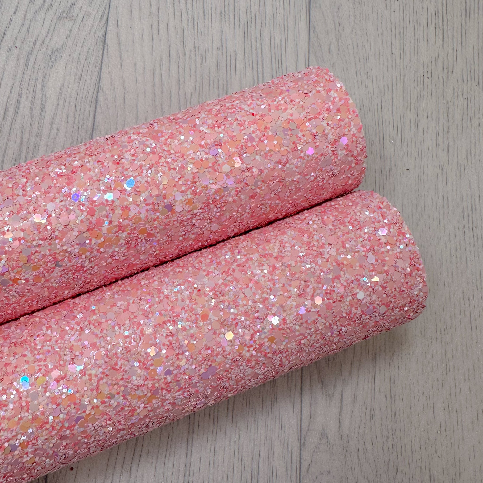 Rosy Pink Chunky Glitter