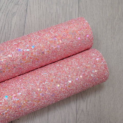 Rosy Pink Chunky Glitter