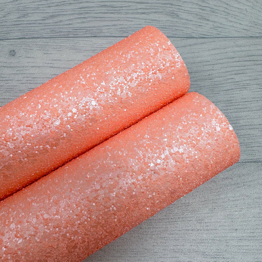 Pearly Coral Glitter