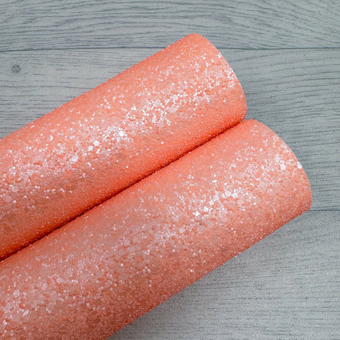 Pearly Coral Glitter