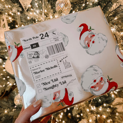 Christmas Gift Label x10