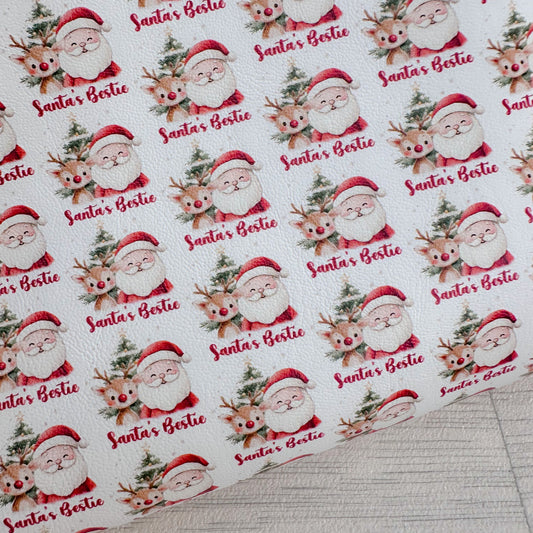 Santa’s Bestie Leatherette