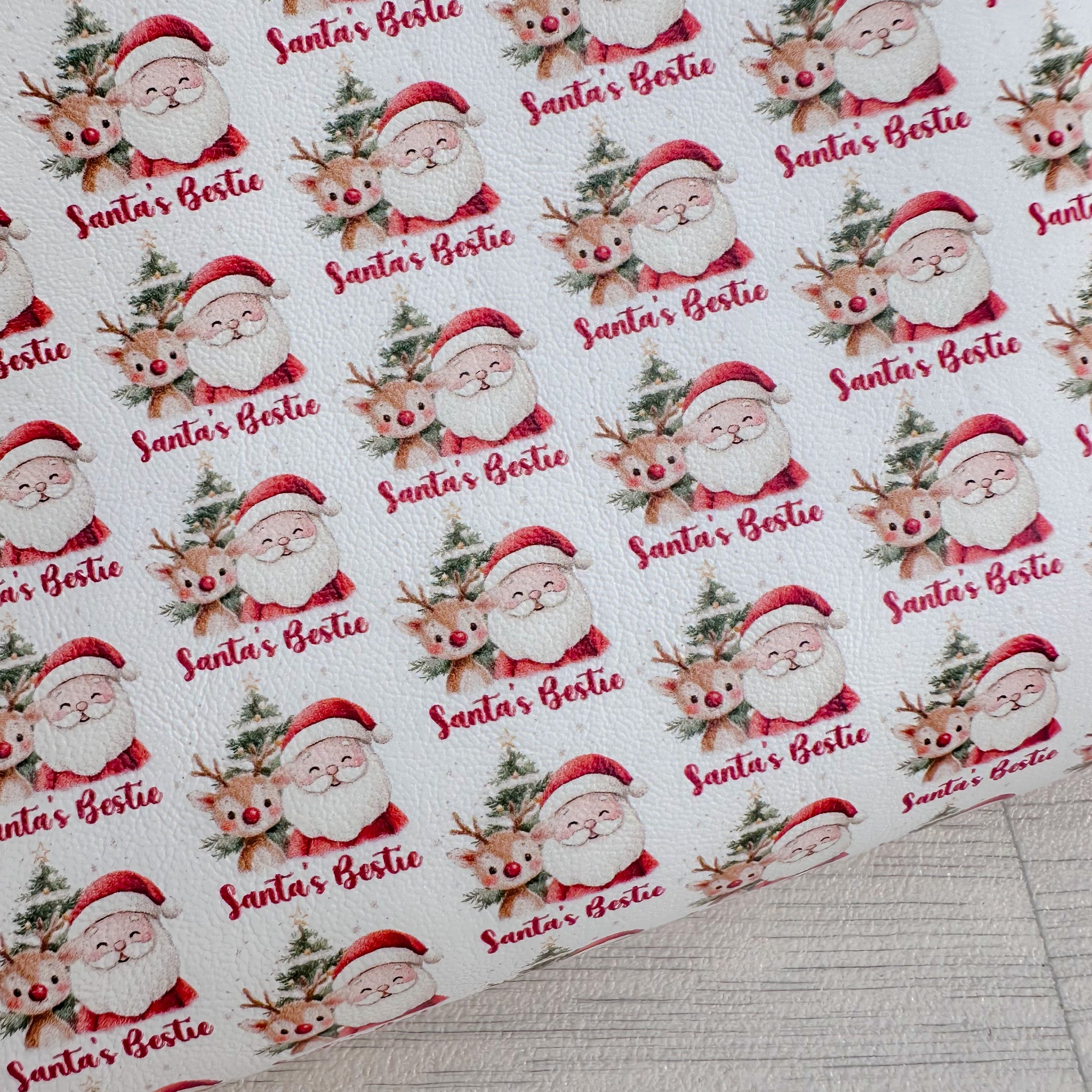 Santa’s Bestie Leatherette