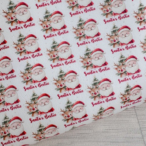 Santa’s Bestie Leatherette